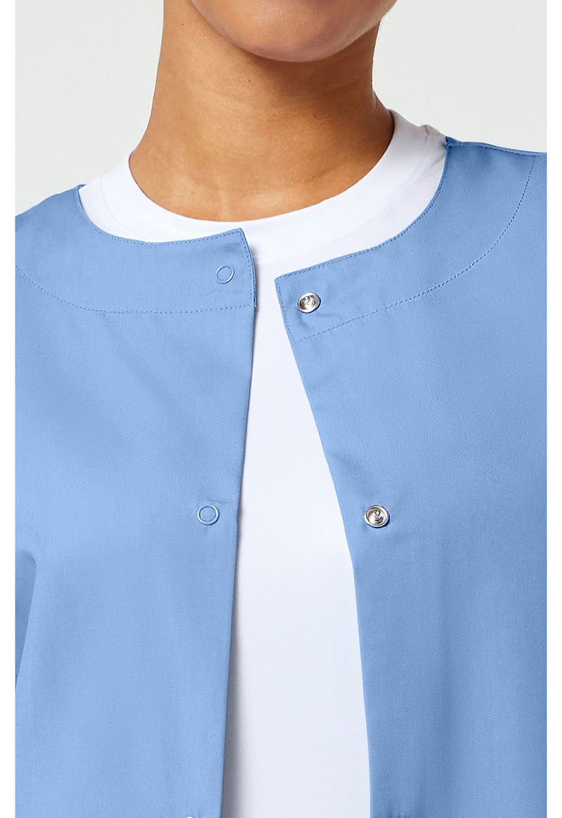 Ciel - Women's Snap Front Warm-Up Scrub Jacket (View 2)