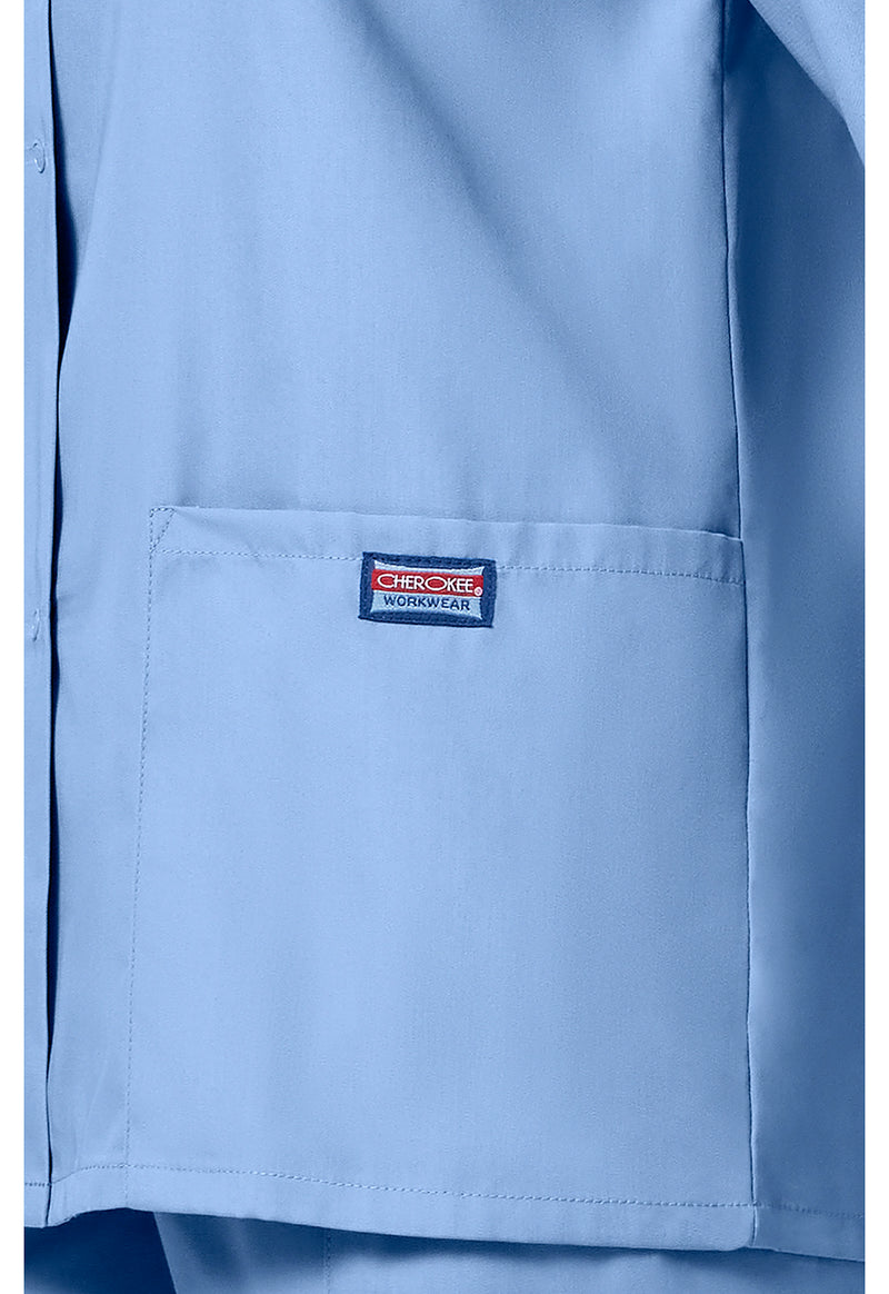 Ciel - Women's Snap Front Warm-Up Scrub Jacket (View 4)