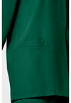 Hunter Green - Women's Snap Front Warm-Up Scrub Jacket (View 3)