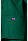 hunter green - Snap Front Warm-Up Jacket (View 4)
