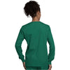 hunter green - Snap Front Warm-Up Jacket