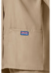 Khaki - Women's Snap Front Warm-Up Scrub Jacket (View 4)