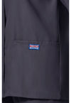 Pewter - Women's Snap Front Warm-Up Scrub Jacket (View 4)
