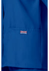 Royal - Women's Snap Front Warm-Up Scrub Jacket (View 4)