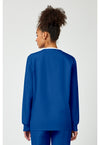 Royal - Cherokee WW Originals Women Scrub Jacket - Back View