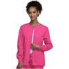 shocking pink - Snap Front Warm-Up Jacket