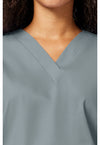 grey - V-Neck Top (View 2)