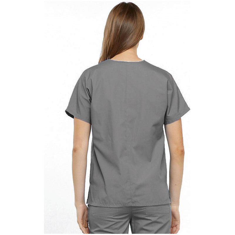 grey - V-Neck Top