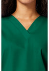 hunter green - V-Neck Top (View 2)