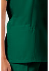 hunter green - V-Neck Top (View 3)
