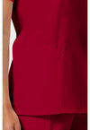 red - V-Neck Top (View 3)