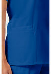 Royal - Women's V-Neck Scrub Top (View 3)