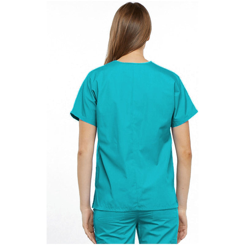 turquoise - V-Neck Top
