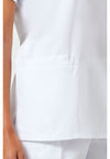 white - V-Neck Top (View 3)