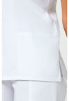 white - V-Neck Top (View 4)