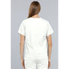 white - V-Neck Top