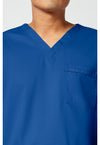 royal - Unisex V-Neck Top (View 2)