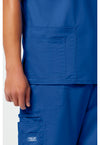 royal - Unisex V-Neck Top (View 3)