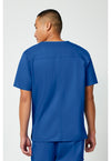 royal - Unisex V-Neck Top (Back)