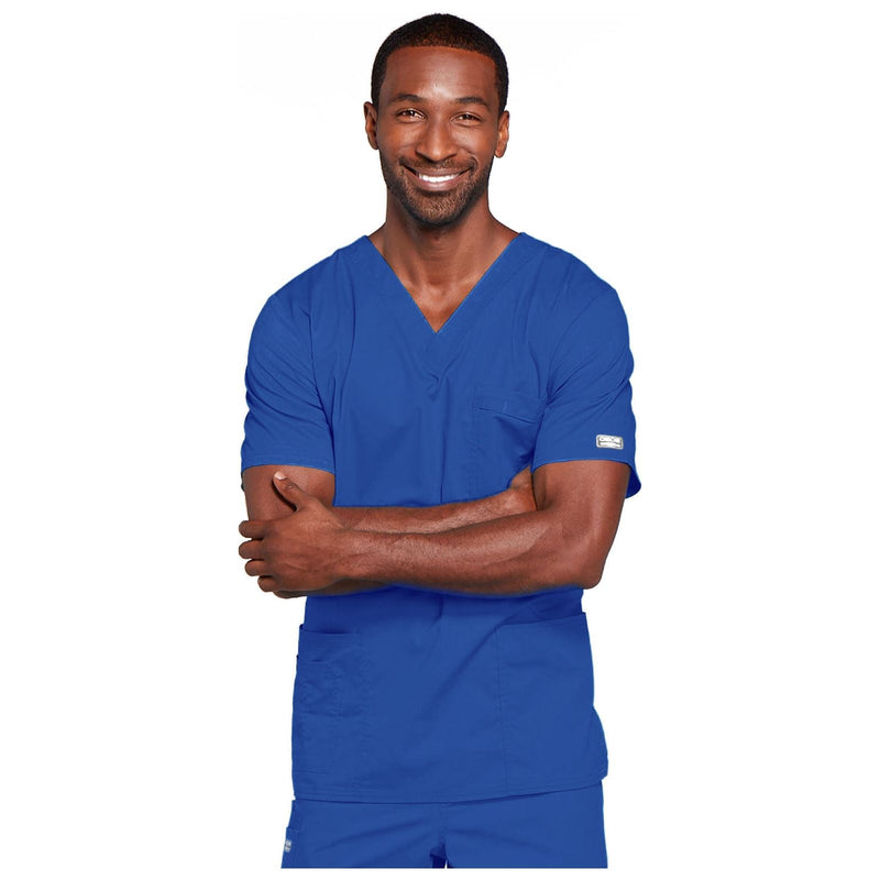 royal - Unisex V-Neck Top