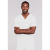 white - Unisex V-Neck Top