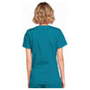 caribbean blue - Mock Wrap Top