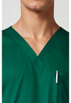 hunter green - Men's Tuckable V-Neck Top (View 2)