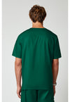 hunter green - Men's Tuckable V-Neck Top (Back)