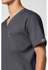 pewter - Men's Tuckable V-Neck Top (View 4)
