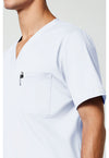 white - Men's Tuckable V-Neck Top (View 4)