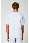 white - Men's Tuckable V-Neck Top (Back)