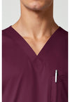 wine - Men's Tuckable V-Neck Top (View 2)