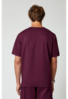 wine - Men's Tuckable V-Neck Top (Back)