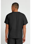 Black - Cherokee WW Originals Unisex Scrub Top - Back View