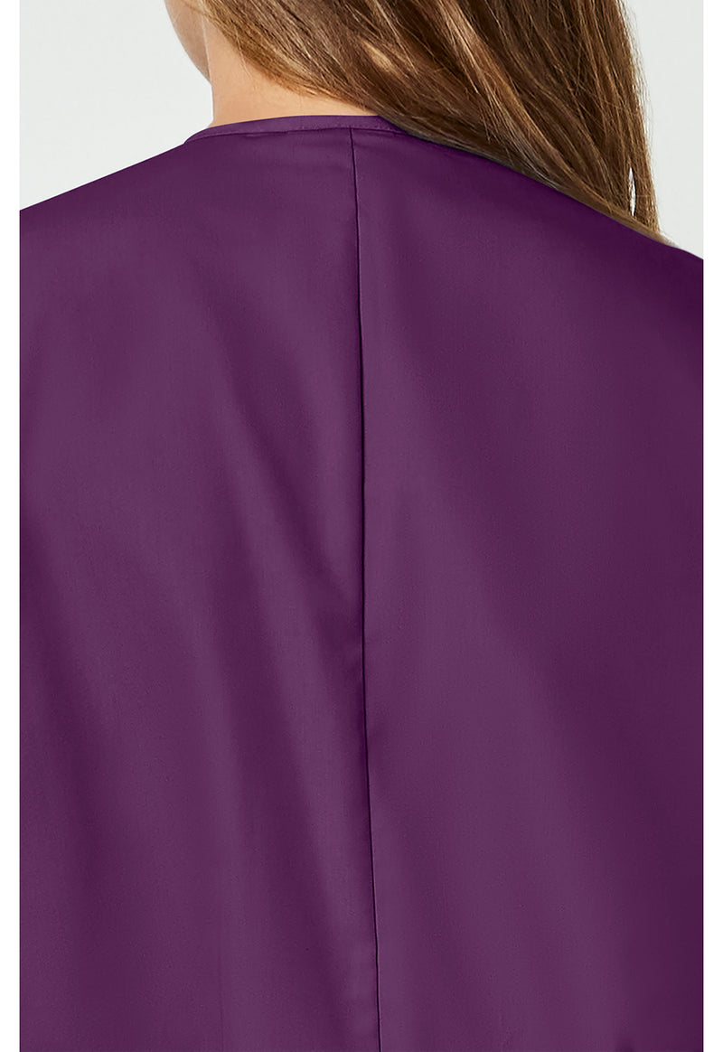 Eggplant - Unisex V-Neck Tunic (View 3)