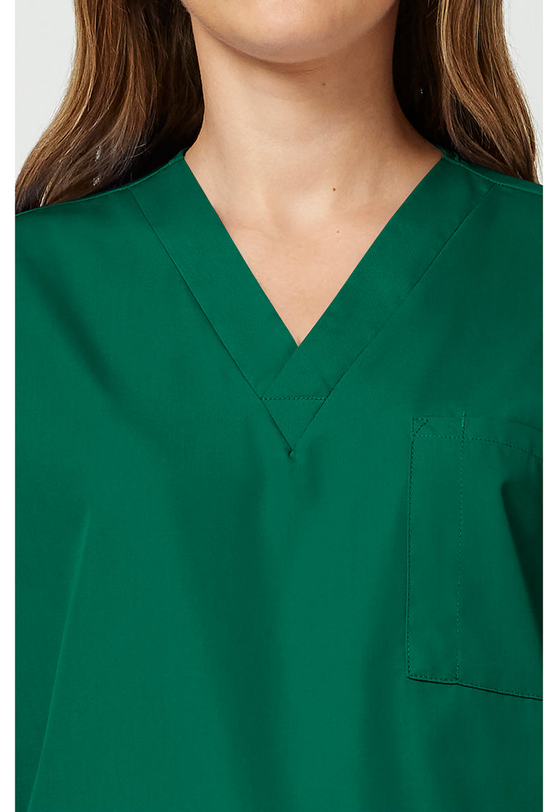 Hunter Green - Unisex V-Neck Tunic (View 2)