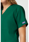 Hunter Green - Unisex V-Neck Tunic (View 3)