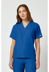 Royal - Cherokee WW Originals Unisex Scrub Top - Front View