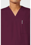 Wine - Unisex V-Neck Tunic (View 2)