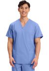 Ciel - Cherokee WW Originals Unisex Scrub Top - Front View