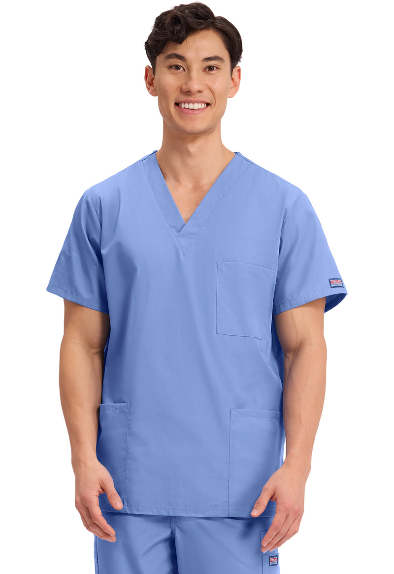 Ciel - Cherokee WW Originals Unisex Scrub Top - Front View