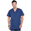 navy - Unisex V-Neck Top