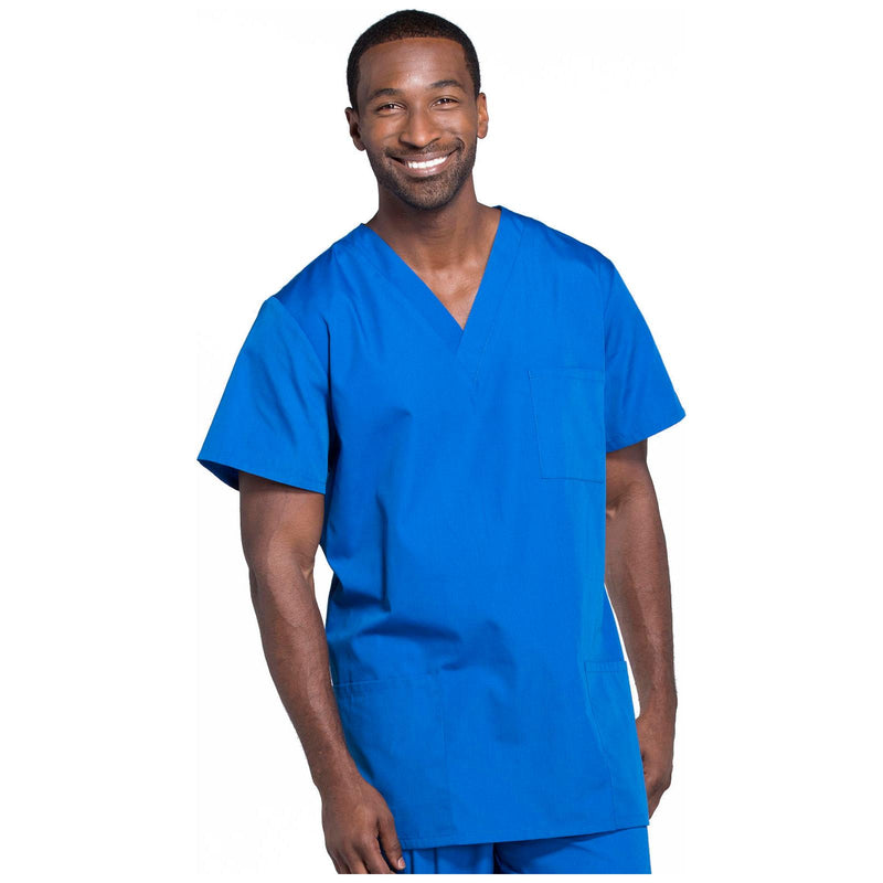 royal - Unisex V-Neck Top