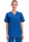 Royal - Cherokee WW Originals Unisex Scrub Top - Front View