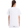 white - Unisex V-Neck Top