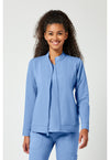 CEIL - Healing Hands Purple Label Women Scrub Jacket - Front View