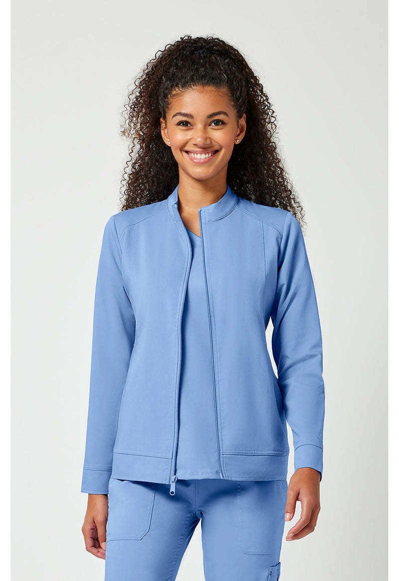 CEIL - Healing Hands Purple Label Women Scrub Jacket - Front View