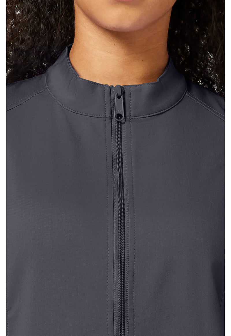 Pewter - Women's Dakota Scrub Jacket (View 2)