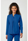 Royal - Healing Hands Purple Label Women Scrub Jacket - Front View