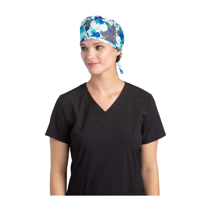 Dreams Of Glory - White Cross Unisex Scrub Caps - Front View